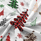 Christmas Throw Blanket Xmas Tree Decor Cozy Fuzzy Warm Winter Super Soft Blankets for Couch Sofa 50 x 60 inch