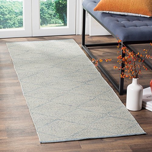 SAFAVIEH Montauk Collection Accent Rug - 3' x 5', Black, Handmade Cotton, Ideal for High Traffic Areas in Entryway, Living Room, Bedroom (MTK821D) - color: Black, size: 3' x 5' (Rectangular)