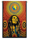 Rastogi Handicrafts Cotton Tapestry Indian Goddess Indian Deity 40" X 30" Poster Size Tapestry - color: Bobmarley-g