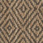 SAFAVIEH Natural Fiber Collection Runner Rug - 2'3" x 16', Natural & Grey, Handmade Jute, Ideal for High Traffic Areas in Living Room, Bedroom (NF181D)
