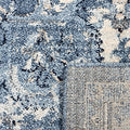 SAFAVIEH Charleston Collection Accent Rug - 2' x 4', Navy & Creme, Traditional Design, Ideal for High Traffic Areas in Hallway, Bathroom & Home Office (CHL411N-24) - color: Navy/Creme, size: 2' x 4' (Rectangular)