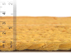 Unique Loom Braided Jute Collection Area Rug - Dhaka (3' 3" x 5' 1" Oval, Yellow)