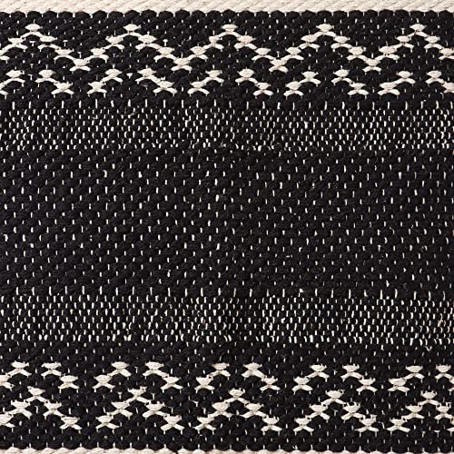 · REDEARTH · Boho Throw Pillow Covers - Bohemian Farmhouse Style - Accent Woven Indoor and Covered Patio Pillow Cushion Cases for Couch, Bed, Sofa – Set of 2-18"x18" - Ziggurat Obsession Black - color: Ziggurat Obsession Black, size: 18" x 18" (Pack of 2)