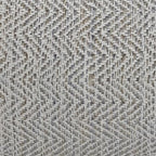 SIMPLIHOME Nate Square Pouf - 20 inch Wide Upholstered Handwoven Cotton Ottoman in Patterned Grey Melange, Boho Footstool or Extra Seating for Living Room with Artisanal Texture, Assembled - color: Patterned Grey Melange, style: Cotton Pouf