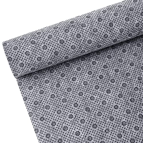 Pllieay 72x40 Inch Non Slip Final Backing Cloth, Vinyl Primary Tufting Cloth Backing Fabric, Non Slip Pad with Plum Blossom Pattern for Carpets Rug Tufting Gun Cushion Punch Needle - size: 72x40 inch