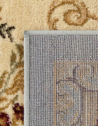 Unique Loom Versailles Collection Area Rug - Henry (2' x 6' 1" Runner Light Blue/Cream) - color: Light Blue/Cream, size: 2'2" x 6'1" (Runner)
