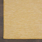 Nourison Home Positano Yellow 2'2" x 10' Area Rug - Easy Clean, Non Shedding, Bed Room, Living Room, Dining Room, Kitchen (10' Runner) - color: Yellow, size: 2'2" x 10' (Runner)