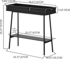 BAMBANG Bamboo Plant Stand Indoor, 2 Tier Small Plant Table, Tall Plant Stand for Indoor Plants, Window Sill Plant Shelf, Flower Pot Holder Plant Bench Plant Rack for Living Room Outdoor, Black