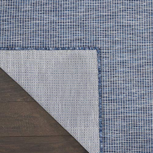 Nourison Home Positano Navy Blue 2'2" x 12' Area Rug - Easy Clean, Non Shedding, Bed Room, Living Room, Dining Room, Kitchen (12' Runner) - color: Navy Blue, size: 2'2" x 12' (Runner)