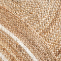 SAFAVIEH Natural Fiber Collection Area Rug - 3' x 5' Oval, Natural & Ivory, Flat Weave Farmhouse Border Jute Design, Ideal for High Traffic Areas in Living Room, Bedroom (NF812A) - size: 3' x 5' (Oval)