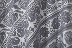 Popular Handicrafts Indian Hippie Bohemian Beautiful Elephant Color Mandala Curtain Panels Grey Silver - color: Grey Silver, size: 38"W x 83"L (Pack of 2)