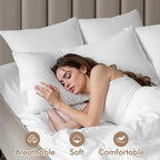 MIULEE 14x36 Pillow Insert -Decorative Throw Pillow with 100% Cotton Cover Rectangle for Sofa Couch