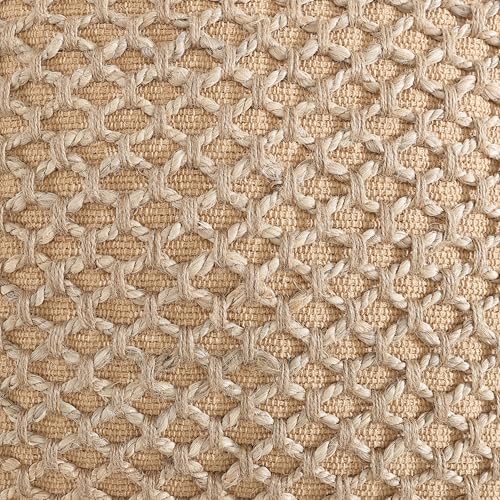 Boho Living Jada Decorative Throw, Includes Accent, Premium Woven Design, Living Room Décor, (2) 20" x 20" Pillow Cover with Insert, Beige - color: Beige, size: (2) 20" x 20" Pillow Covers With Insert