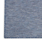 Nourison Home Positano Navy Blue 2'2" x 10' Area Rug - Easy Clean, Non Shedding, Bed Room, Living Room, Dining Room, Kitchen (10' Runner) - color: Navy Blue, size: 2'2" x 10' (Runner)