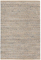 SAFAVIEH Area Rug 8x10 - Cape Cod Collection - Large - Blue & Natural, Handmade Braided Jute, Boho Design, Ideal for Living Room, Bedroom, Office, Dining Space (CAP305M) - color: Blue/Natural, size: 8' x 10' (Rectangular)