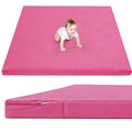 Waterproof Baby Play Mat for Floor Memory Foam 47 * 47 Cushion Playpen Playmat Tummy Time Nursery Rug Thick Pad Create Soft & Safe Area for Infants,Toddler,Kids,Hot Pink