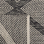 SAFAVIEH Montauk Collection Runner Rug - 2'3" x 11', Black, Handmade Cotton, Ideal for High Traffic Areas in Living Room, Bedroom (MTK821D) - color: Black, size: 2'3" x 11' (Runner)