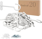 20Pcs 6in Plant Hooks,Ceiling Hooks for Hanging Plants,Decoration Wall Hook White