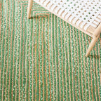 SAFAVIEH Cape Cod Collection 2' x 3' Green / Natural CAP201Y Handmade Boho Braided Jute & Cotton Entryway Living Room Foyer Bedroom Accent Rug - color: Green/Natural, size: 2' x 3' (Rectangular)