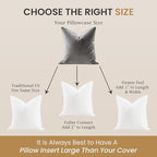 BHZ Euro Throw Pillow Inserts, 14x36 Down Feather Alternative Pillow Inserts Set of 2, Decorative Soft Large Square White Throw Pillows Insert for Couch Bed Dorm Sofa with Breathable Cover