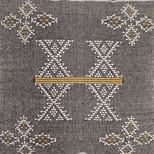 Trade Star Beautiful Sabra Pillow Cover Throw Pillow Cover Farmhouse Cushion Case 100% Cotton Cushion Cover Handwoven Luxurious Breathable Pillow Cover for Gifting Purpose - color: Pattern 15