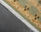 Unique Loom Edinburgh Collection Area Rug - Canmore (5' 1" x 8' Rectangle, Light Green/ Cream) - color: Light Green/Cream, size: 5'1" x 8' (Rectangular)