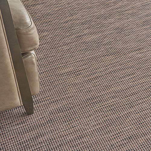 Nourison Home Positano Natural 8' x 10' Area Rug - Easy Clean, Non Shedding, Bed Room, Living Room, Dining Room, Kitchen (8' x 10') - color: Natural, size: 8' x 10' (Rectangular)