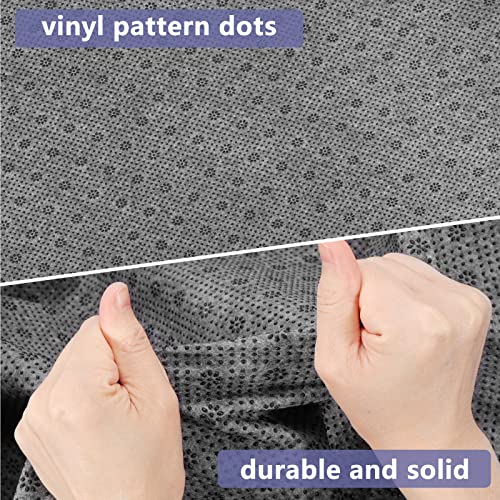 Pllieay 72x118 Inch Non Slip Final Backing Cloth, Vinyl Primary Tufting Cloth Backing Fabric, Non Slip Pad with Plum Blossom Pattern for Carpets Rug Tufting Gun Cushion Punch Needle - size: 6' x 9'10" (Rectangular)