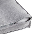 South Pine Porch Mila Square Tufted Pillow Style Dog Bed, Cement, Large (40" x 40") - color: Cement, size: Large (40" x 40")