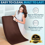 ComfiLife Anti Fatigue Floor Mat – 3/4 Inch Thick Kitchen Mats for Floor, Standing Desk Mat, Kitchen Rug – Comfort at Home, Office – Durable – Stain Resistant – Non-Slip Bottom (24" x 70", Brown)
