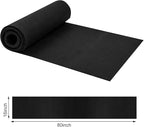 16x80 Inch Fabric Planter Liner Non Woven Plant Felt Roll Black Coco Alternative Coconut Basket Replacement Easy to Cut for Hanging Flower Basket Window Box