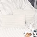 2 Pack 12x20 Pillow Cover Velvet Pillow Covers, Faux Fur Oblong Throw Pillow Covers for Living Room Decorations Throw Pillow Case, Throw Pillow Cover Cushion Cover for Home Sofa Bedroom Car, Ice Cream