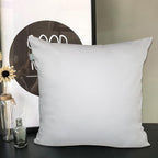 Thmyo 4-Pack 100% Cotton Comfortable Solid Decorative Throw Pillow Case Square Cushion Cover Pillowcase Sublimation Blank Pillow Covers DIY Throw Pillowcase(22x22 inch/ 55x55cm,Light Silver Grey)