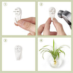 Mkono Wall Planter Propagation Stations Hanging Glass Terrariums Vase Container for Propagating Hydroponic Plants Flowers Home Office Living Room Bathroom Garden Decor, 3 Pack