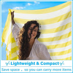 Oversized Turkish Beach Towel Blanket XXL Cotton Sandproof Towels Boho Woven Extra Large Big Sand Free Giant Throw Blankets Huge Quilt XL Picnic Camping Necessities Cloud for Adult Gifts