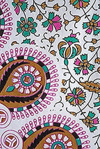Indian Hippie Bohemian Psychedelic Peacock Mandala Wall Hanging Bedding Tapestry Pink Brown Twin