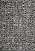 SAFAVIEH Montauk Collection Accent Rug - 2'3" x 3'9", Ivory & Dark Grey, Handmade Flat Weave Cotton, Ideal for High Traffic Areas in Entryway, Living Room, Bedroom (MTK413A) - size: 2'3" x 3'9" (Rectangular)