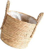 Straw Plant Baskets Indoor Woven Plant Pots for Planter Flower Pots Plant Pots Decorations Laundry Baskets Household