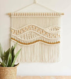 Cotton Macrame Cord 3mm 328yards Natural Colored Macrame Supplies, Soft Craft Cotton Rope for Plant Hanger Wall Hanger Dreamcatcher (Beige)