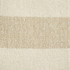 DII Rustic Farmhouse Cotton Cabana Striped Blanket Throw with Fringe, 50 x 60 - Cabana Striped Stone - color: Stone