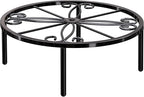10.24IN Short Plant Stand-Heavy Duty Flower Pot Stand, Potted Plant Holder, Anti-rust Metal Plant Pot Shelf for Room Indoor and Outdoor Courtyard, Gardens.