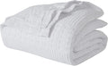 VHC Brands 100% Cotton Waffle Weave Twin Blanket 66"x90", Decorative Lightweight Spring and Summer Throw Blanket, Bedroom Decor for Bed, Couch, or Sofa, White