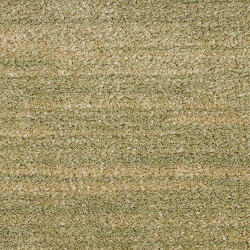 Nourison Home Nourison Essentials Green Gold 2'2" x 7'6" Area Rug - Easy Clean, Non Shedding, Bed Room, Living Room, Dining Room, Kitchen (8' Runner) - color: Green Gold, size: 2'2" x 7'6" (Runner)