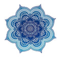 Popular Handicrafts Round Tapestry Wall Hanging Hippie Mandala Bohemian Hippy Intricate Indian Tapestries Bedspread 70 Inches,(183cm) Turqouise