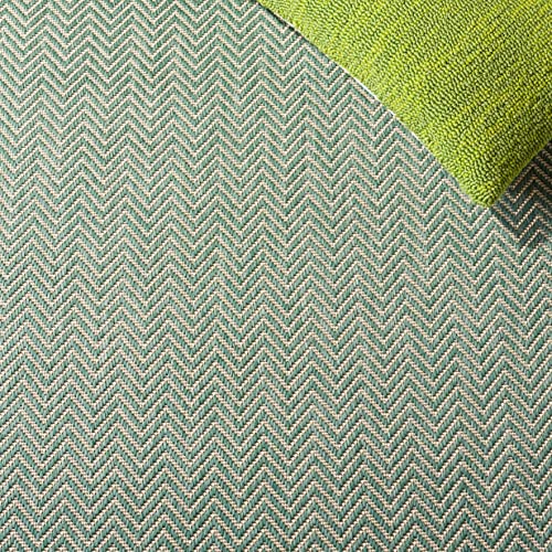 SAFAVIEH Outdoor Accent Rug 2'x3'7" - Courtyard Collection - Coastal Design, Dark Green & Beige, Durable & Easy Cleaning, Ideal for Patio, Entryway, Mudroom (CY8022-32221) - color: Dark Green/Beige, size: 2' x 3'7" (Rectangular)