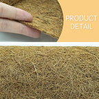 Coco Coir Liner, Yarrdfir 24x120 inch Natural Coconut Liners for planters Flower Basket, Reptile Carpet, Natural Coconut Fiber mat, Garden Decoration, Animal pet pad, Snow Mat - size: 24x120