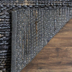 SAFAVIEH Natural Fiber Collection Runner Rug - 2'3" x 8', Grey, Handmade Jute, Braided Woven Design, Ideal for Living Room, Bedroom (NF212G) - color: Grey, size: 2'3" x 8' (Runner)