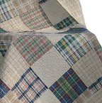 Greenland Home Oxford 100% Cotton Throw Blanket, Tan 50 x 60 in