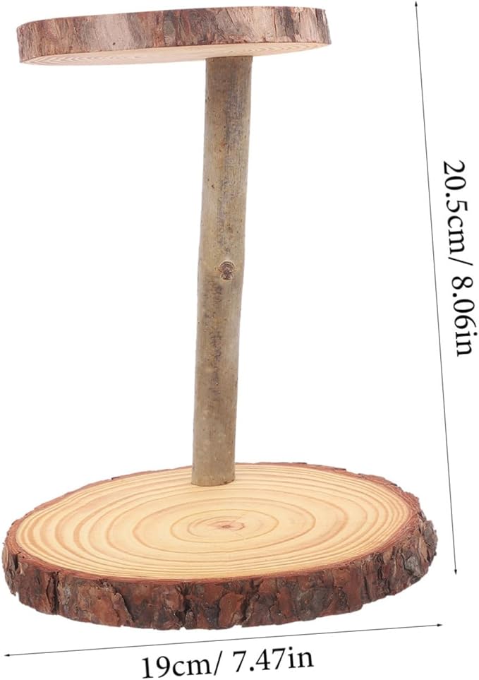 Wooden Plant Stand Boho Decor Flower Pot Rack Practical Cake Rack Indoor Decor