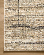 Loloi Jeremiah Brent Bleecker Collection BLE-05 Natural/Charcoal 2'-7" x 10'-0" Runner Rug - color: Natural / Charcoal, size: 2'7" x 10' (Rectangular)